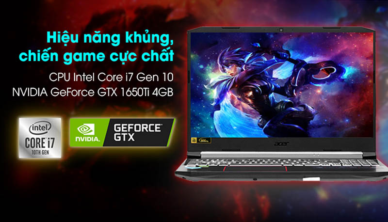  Laptop Acer Nitro 5 Gaming AN515 55 72P6 i7