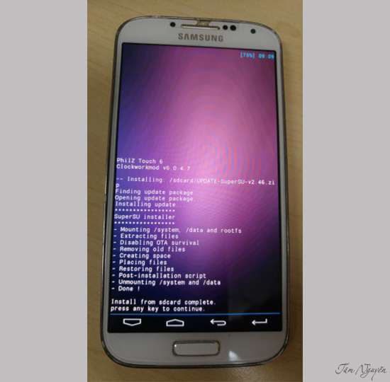 Hướng dẫn Root Galaxy S4