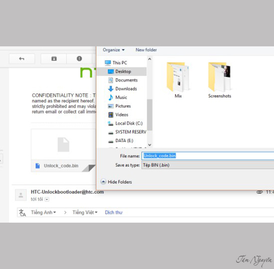 tải tập tin Unlock_code.bin