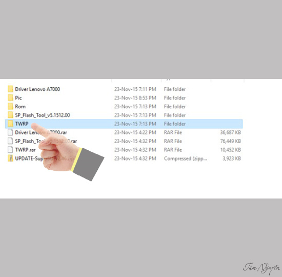 Cài đặt recovery cho máy