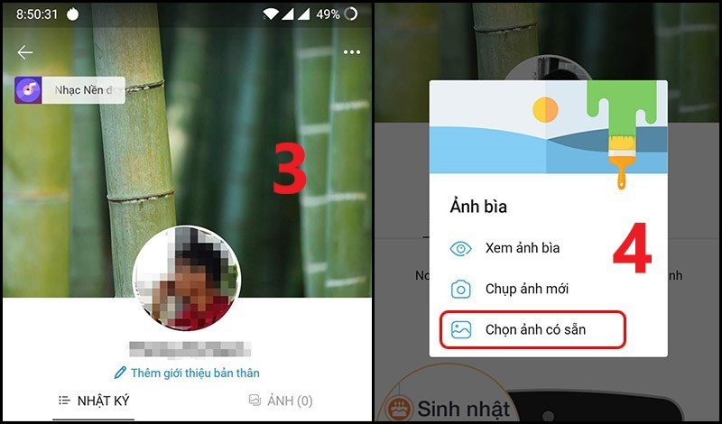 Hướng Dẫn Cách Xóa, Thay Đổi Ảnh Đại Diện, Ảnh Bìa Trên Zalo