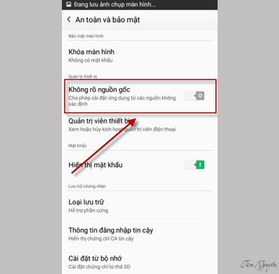 Không rõ nguồn gốc
