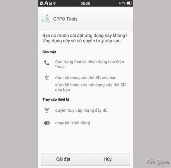 Hướng dẫn gỡ bỏ root Oppo Mirror 5