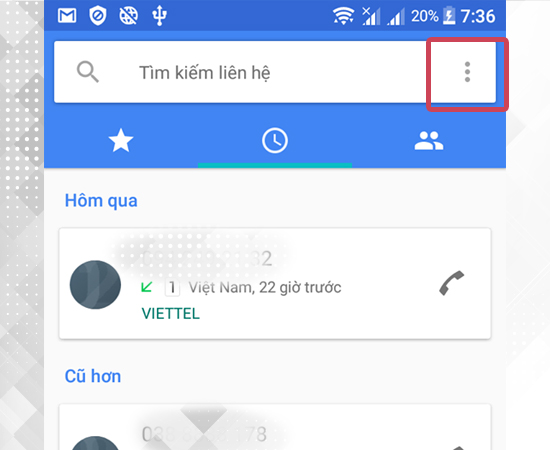 Bước 2/ Chọn v&agrave;o dấu 3 chấm