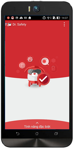 Diệt virus nhanh trên Asus Zenfone Selfie