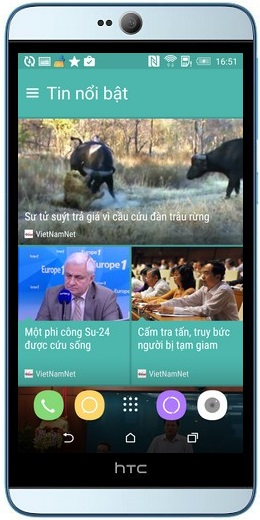 Giao diện BlinkFeed