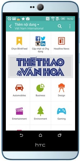 Chọn thêm nội dung