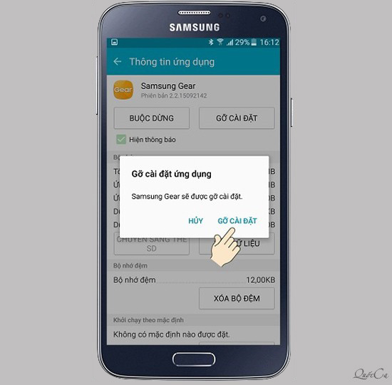 Khắc phục lỗi đồng hồ Gear S2 không kết nối được điện thoại Samsung