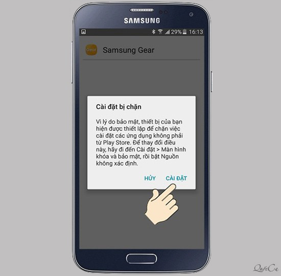 Khắc phục lỗi đồng hồ Gear S2 không kết nối được điện thoại Samsung