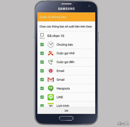 Khắc phục lỗi đồng hồ Gear S2 không kết nối được điện thoại Samsung