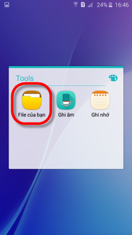 Cách di chuyển file trên máy Samsung Galaxy J2