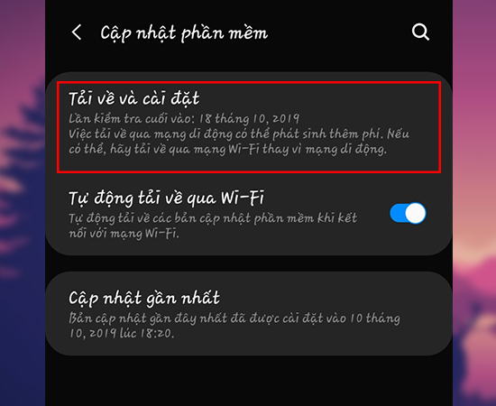 Chọn tải đề và cài đặt