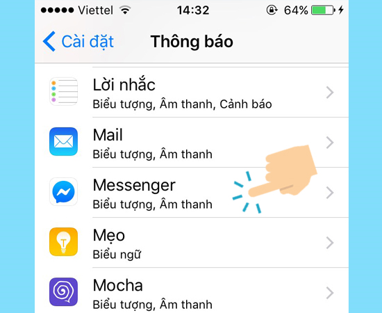 Cách tắt âm thanh thông báo Messenger trên iPhone - QuanTriMang.com