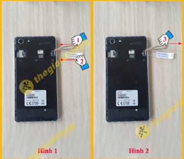 lấy miếng chống bụi cho miếng dán bỏ đi cắt vừa với khe đút thẻ nhớ