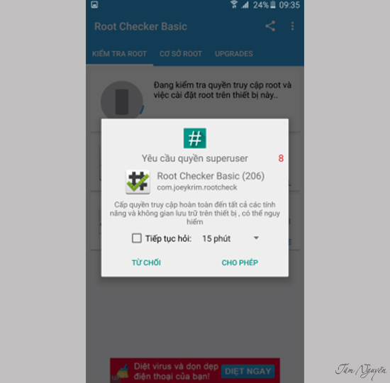 Hướng dẫn root Galaxy Note 5