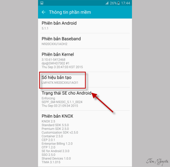 Hướng dẫn root Galaxy Note 5 2022