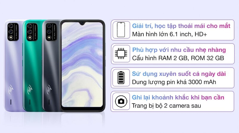 Thiết kế tối giản và màu sắc trẻ trung