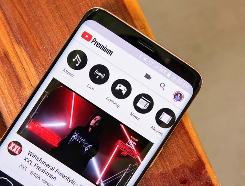 tài khoản YouTube Premium