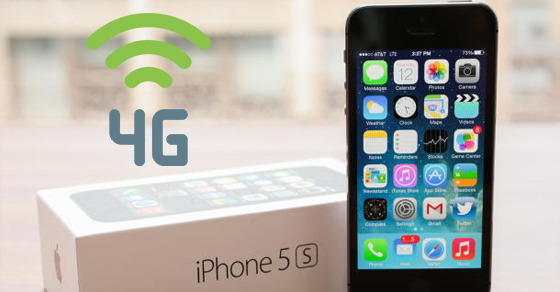 Iphone 5 có hỗ trợ kết nối 4G không?