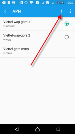 Chọn dấu + b&ecirc;n g&oacute;c phải