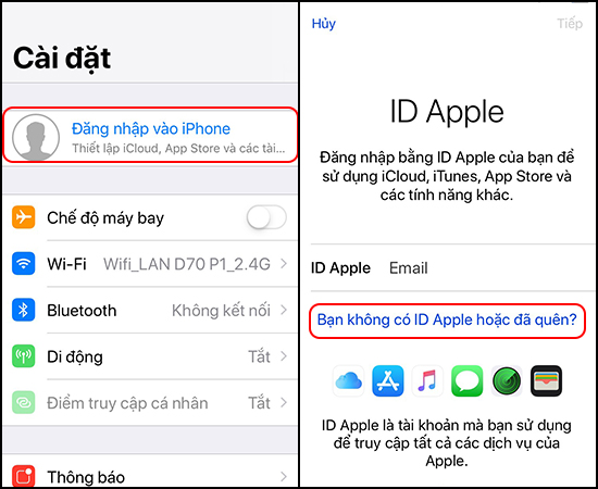 Tài khoản iCloud là điều cơ bản mà bạn cần có để truy cập và chia sẻ dữ liệu trên iPhone. Hãy xem hình ảnh này để biết cách tạo tài khoản iCloud trên iPhone một cách nhanh chóng và dễ dàng. Tài khoản iCloud sẽ là công cụ hữu ích giúp bạn quản lý dữ liệu và thông tin cá nhân.