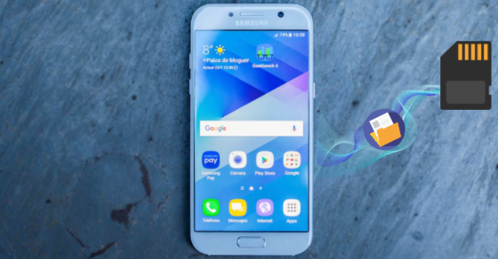 Cách chuyển bộ nhớ máy sang thẻ nhớ Samsung Galaxy A5 cực đơn giản