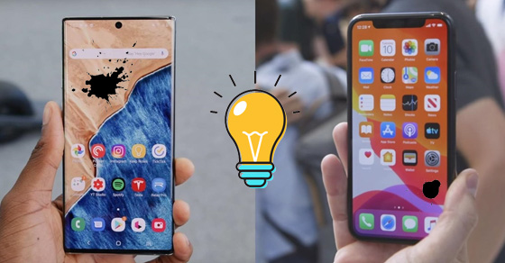 Nguyên Nhân Chảy Mực Màn Hình iPhone Và Cách Khắc Phục