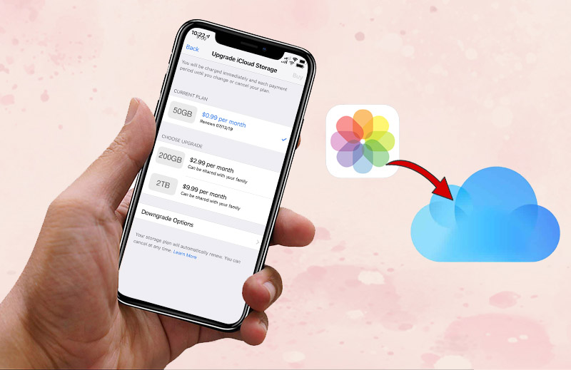 Mua thêm dung lượng iCloud