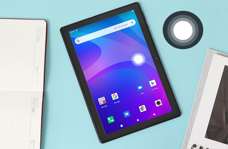 Sử dụng ph&iacute;m Home ảo để chụp m&agrave;n h&igrave;nh