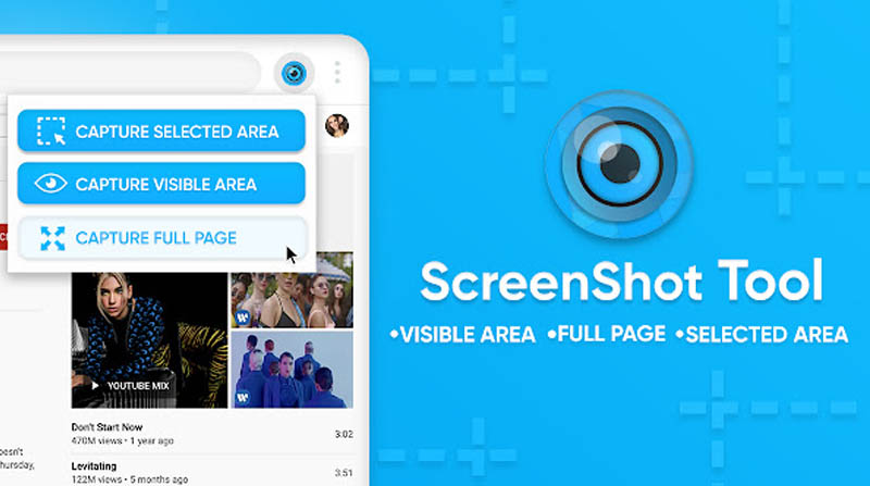Sử dụng phần mềm Screenshot touch để hỗ trợ chụp m&agrave;n h&igrave;nh