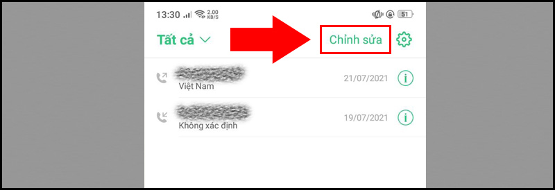 Chọn Chỉnh sửa