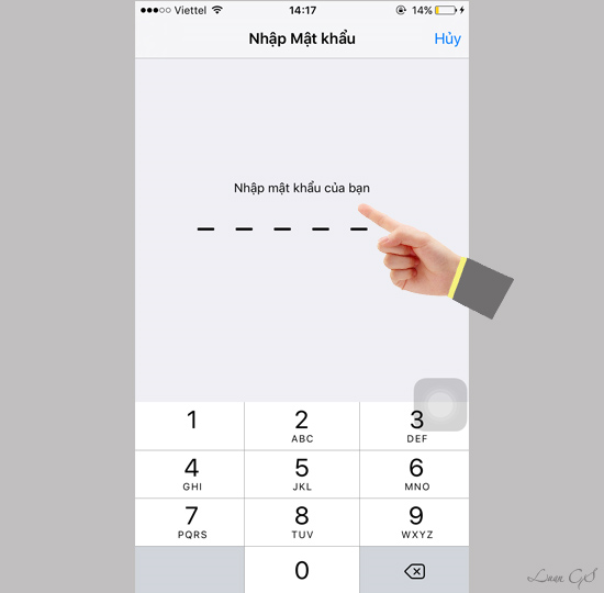 Bước 3: Trước khi đặt 