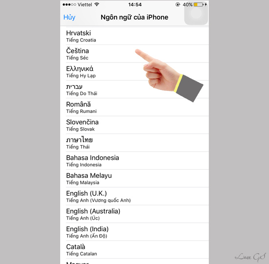 Các ngôn ngữ của máy