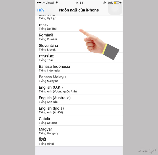 Các ngôn ngữ của máy