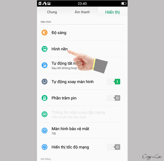Hướng dẫn cách đổi hình nền oppo đơn giản và nhanh chóng