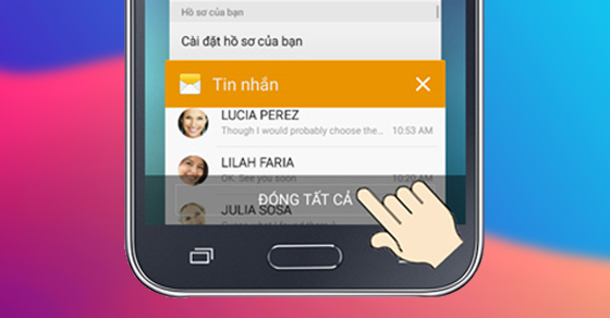 Hướng dẫn cách tắt đa nhiệm trên Samsung Galaxy J5 đơn giản
