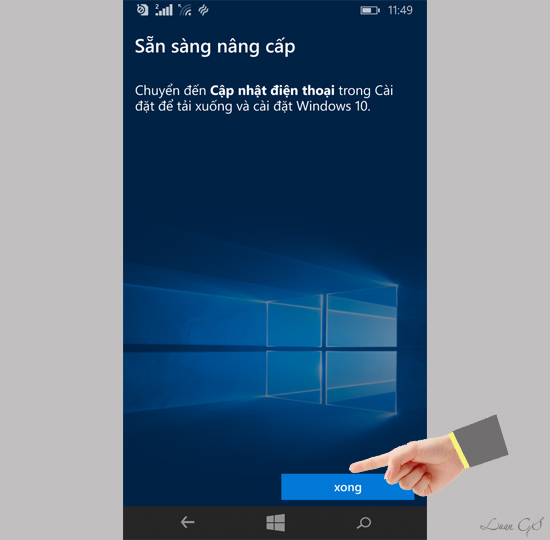 lumia 640 xl nang cap win 10 08