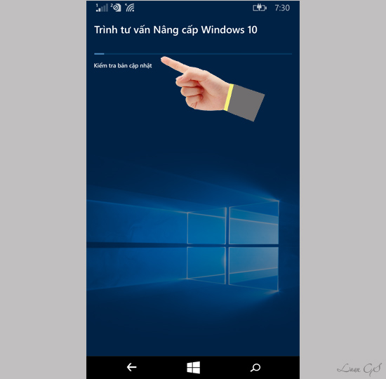 lumia 640 xl nang cap win 10 6