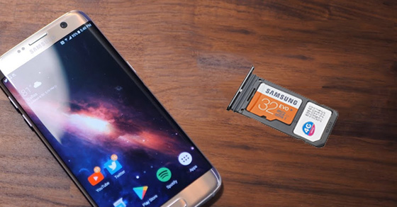 Cách lắp Sim và thẻ nhớ Samsung S7 Edge nhanh nhất