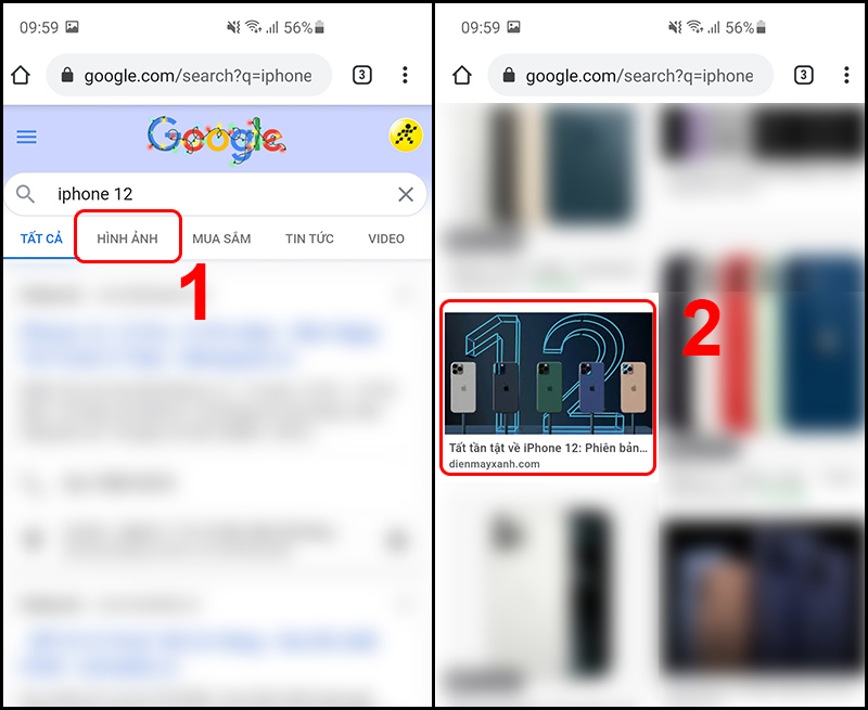 Cách tải hình ảnh trên Google về điện thoại, máy tính cực đơn giản ...