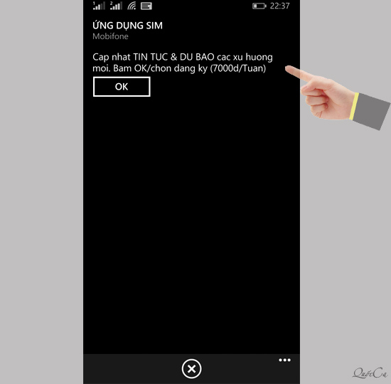 Quảng cáo nhà mạng