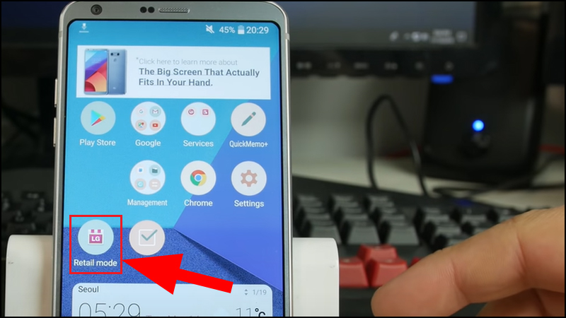 Cách tắt chế độ Retail mode trên Samsung và các dòng điện thoại khác
