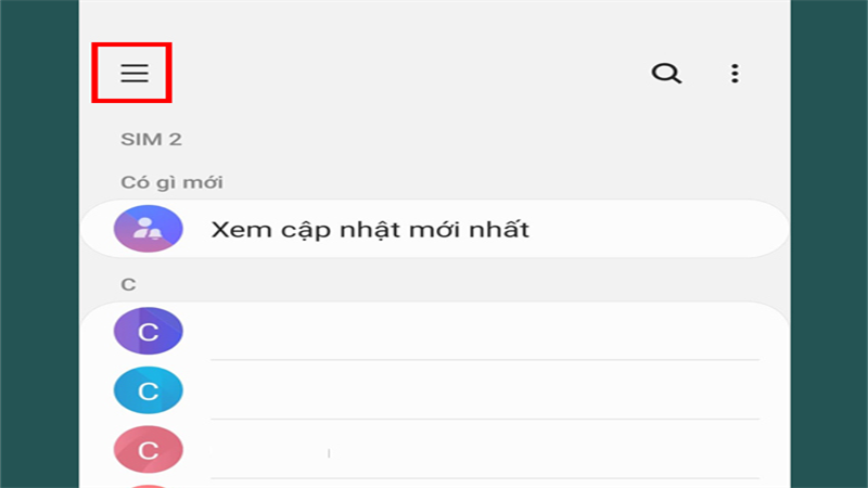 Bước 2: Chọn dấu ba gạch ngang.