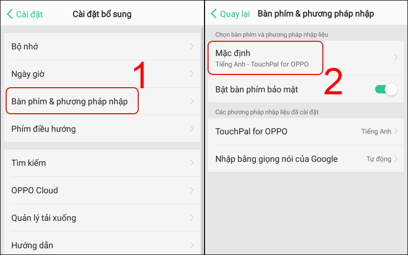 Bạn là người yêu thích ngôn ngữ VNI, muốn gõ VNI trên điện thoại OPPO của mình, nhưng lại không biết cách thực hiện? Hãy thử sử dụng tính năng Gõ VNI trên OPPO để trình bày tất cả những suy nghĩ của bạn một cách dễ dàng hơn. Hãy xem hình ảnh để xem cách thực hiện.