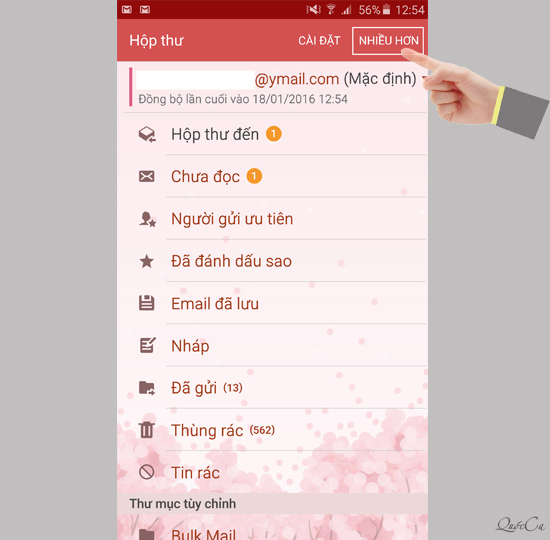Chạm vào nhiều hơn