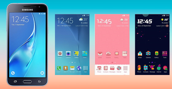 Hướng dẫn thay đổi giao diện trên Samsung Galaxy J3 đơn giản
