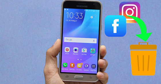 Gỡ cài đặt ứng dụng trên Samsung Galaxy J3
