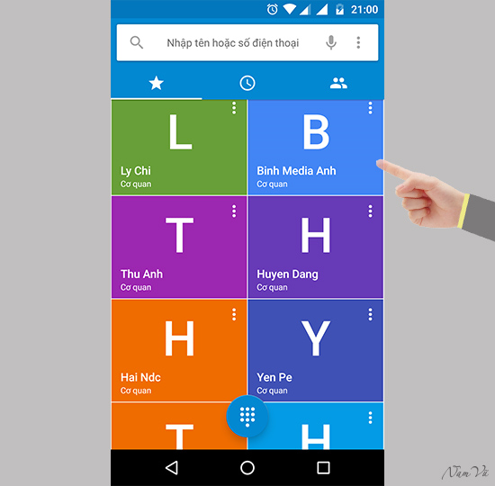 Giao diện phông chữ đậm hơn