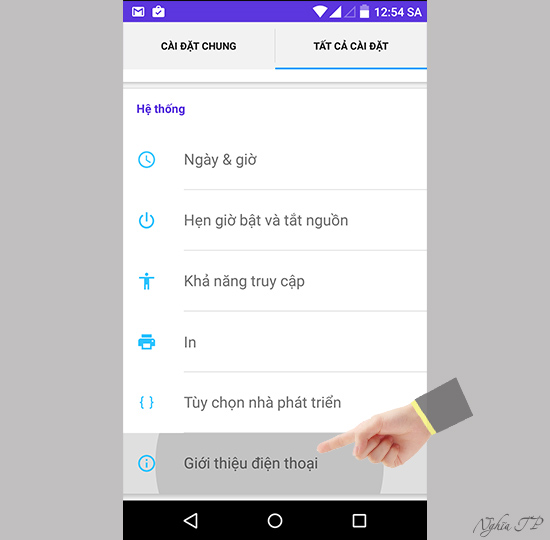 Cập nhật phần mềm hệ thống trên Obi Worldphone SF1