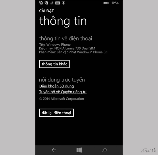 Hướng dẫn hạ cấp từ Windows 10 xuống Windows Phone 8.1